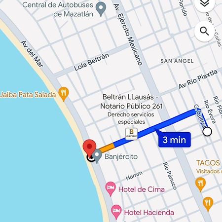 Vila Casa Brisa Y Departamentos! A 3 Min La Playa&Malecon Mazatlán Exteriér fotografie
