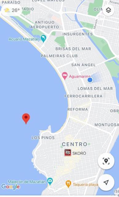 Vila Casa Brisa Y Departamentos! A 3 Min La Playa&Malecon Mazatlán Exteriér fotografie